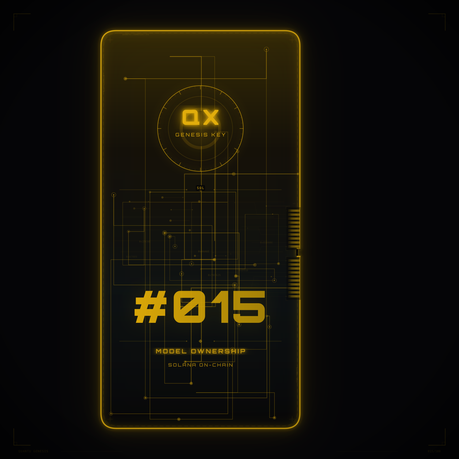 QX Genesis Key #015