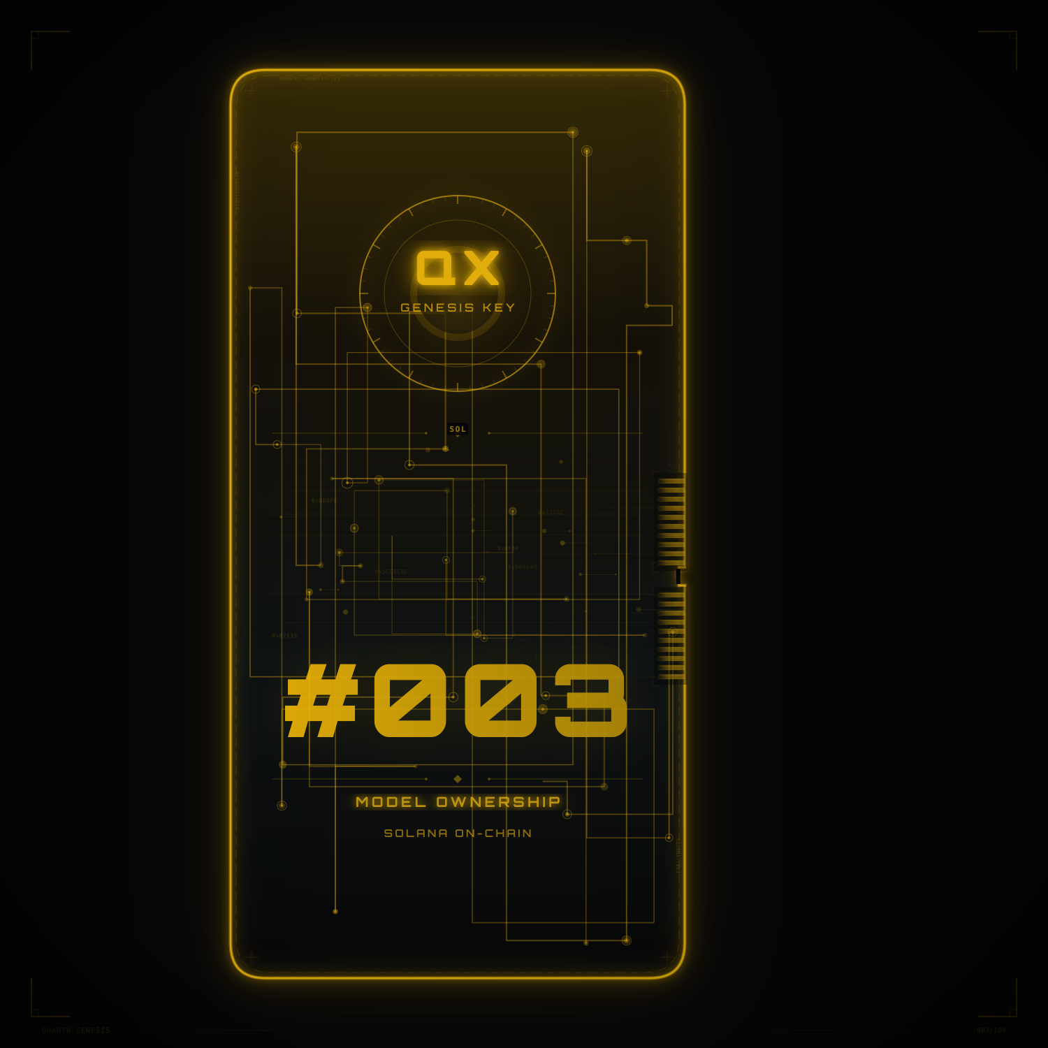 QX Genesis Key #003