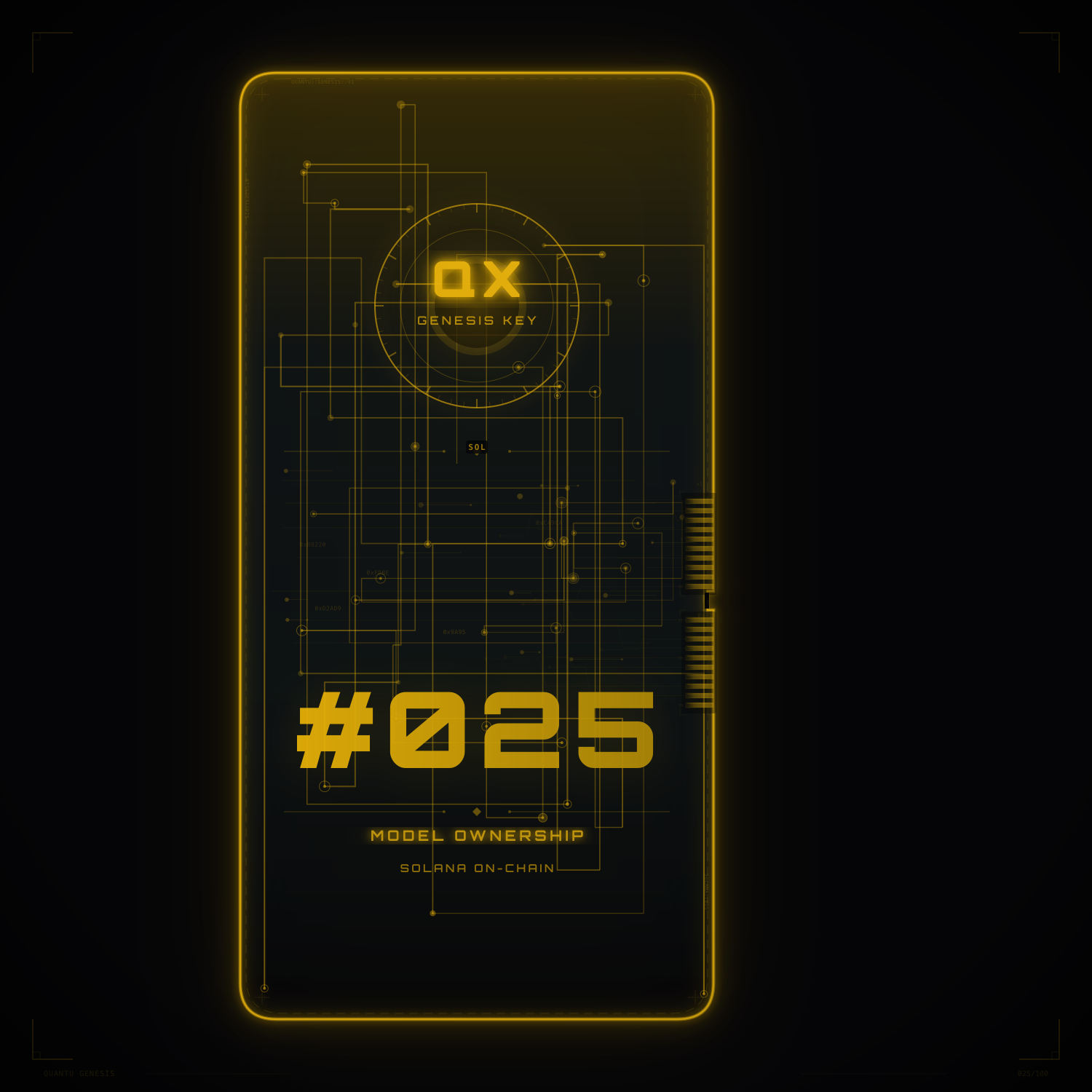 QX Genesis Key #025
