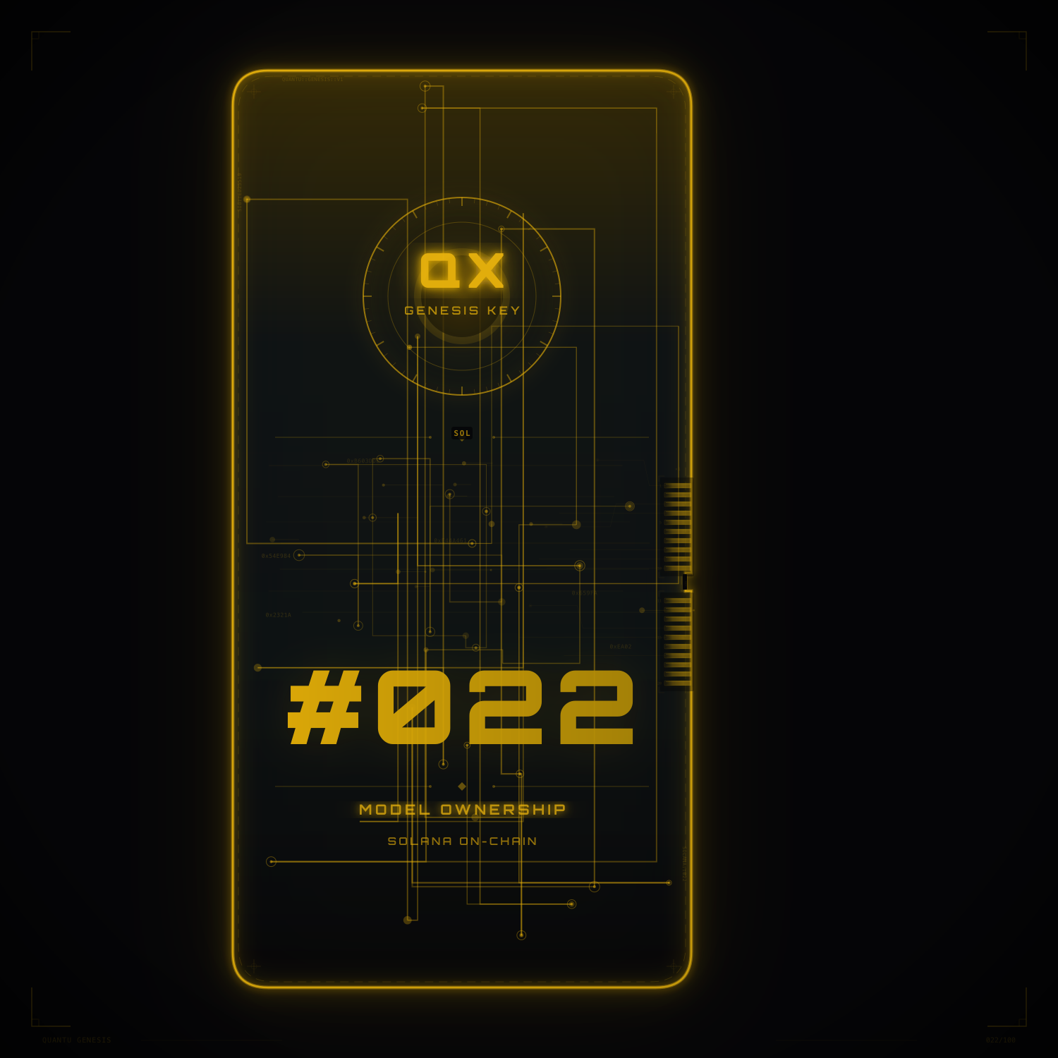 QX Genesis Key #022