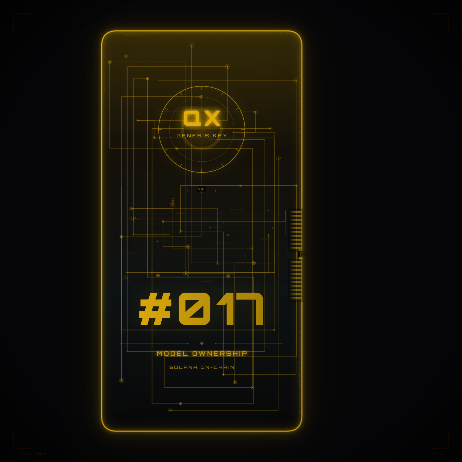 QX Genesis Key #017