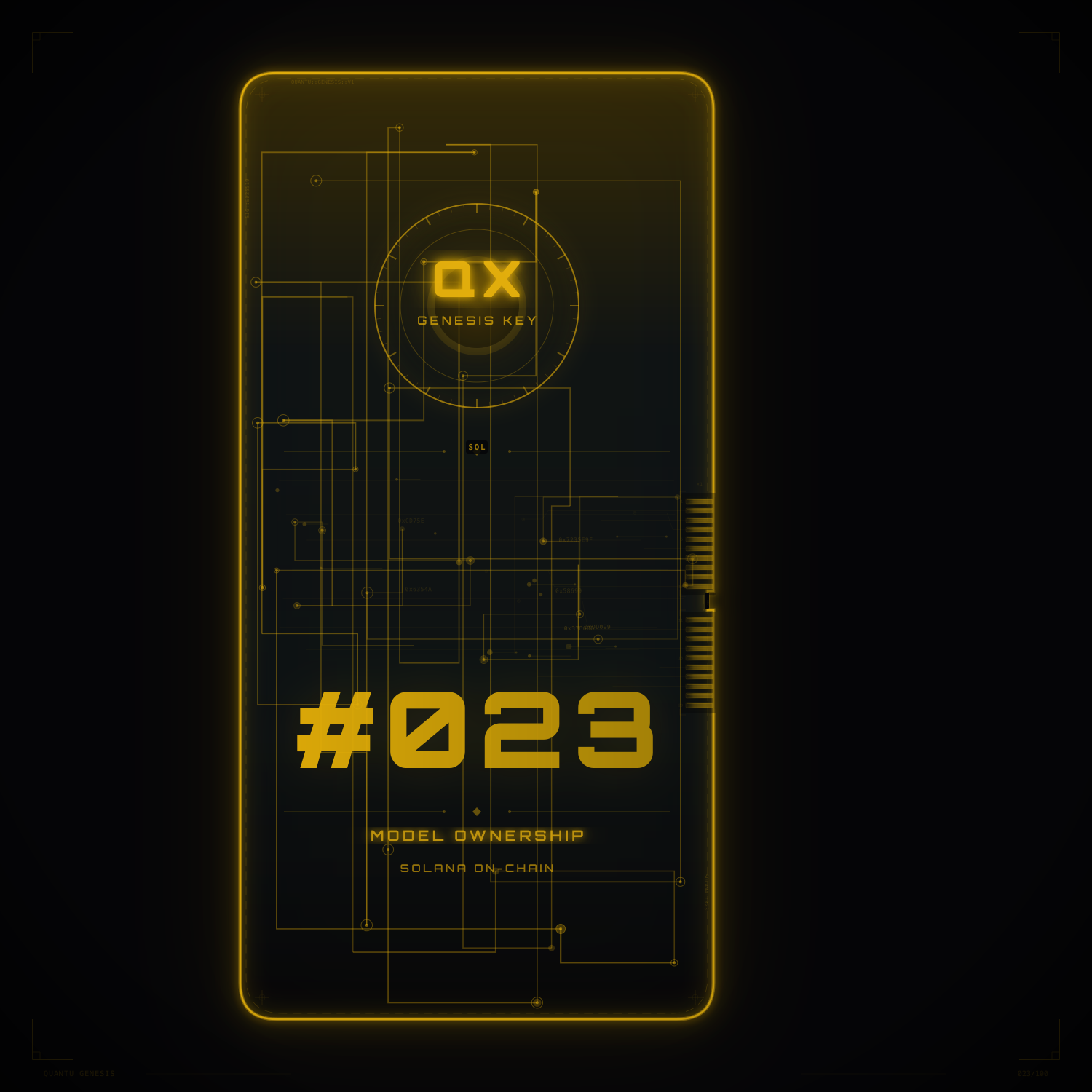 QX Genesis Key #023